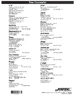 Preview for 59 page of Bose Lifestyle 525 Series II Home Theater Setup Manual