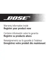 Preview for 65 page of Bose Lifestyle 525 Series II Home Theater Setup Manual