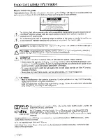 Preview for 2 page of Bose Lifestyle 535 Series III Setup Manual