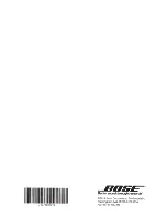 Preview for 24 page of Bose Lifestyle 535 Series III Setup Manual