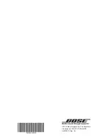 Preview for 57 page of Bose Lifestyle 535 Series III Setup Manual