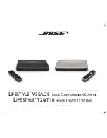 Предварительный просмотр 1 страницы Bose LIFESTYLE AM324446 Operating Manual