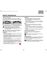 Предварительный просмотр 2 страницы Bose LIFESTYLE AM324446 Operating Manual