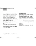 Предварительный просмотр 3 страницы Bose LIFESTYLE AM324446 Operating Manual