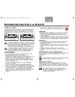 Предварительный просмотр 62 страницы Bose LIFESTYLE AM324446 Operating Manual