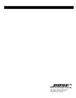 Preview for 16 page of Bose LIFESTYLE BUILT-INvisible TA-2 Installation Manual