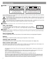 Preview for 2 page of Bose Lifestyle LS28 35 Installation Manual