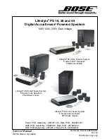 Bose Lifestyle PS 18 Service Manual preview