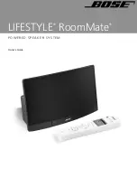 Предварительный просмотр 2 страницы Bose LIFESTYLE RoomMate Owner'S Manual