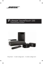 Bose Lifestyle SoundTouch 235 Setup Manual предпросмотр