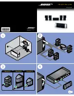 Bose Lifestyle V10 Setup Manual preview