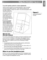 Preview for 9 page of Bose MediaMate Computer Speakers Owner'S Manual