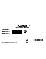 Preview for 15 page of Bose MIE2I Owner'S Manual