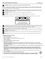 Preview for 4 page of Bose PM4250 Installation And Operating Manual