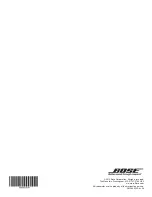 Preview for 52 page of Bose PM4250 Installation And Operating Manual