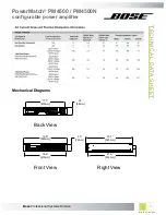 Preview for 5 page of Bose PM4500 Technical Data Sheet