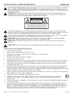 Preview for 4 page of Bose PM8500 Installation And Safety Manuallines