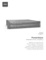 Bose PowerShare PS602 Installation And Operating Manual preview