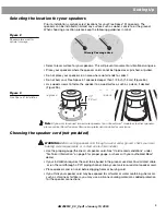 Preview for 5 page of Bose (R) 51 Owner'S Manual