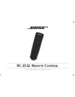 Bose RC-35S2 Owner'S Manual preview