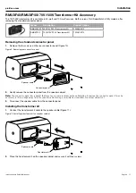 Предварительный просмотр 8 страницы Bose RoomMatch Utility RMU105 Installation And Safety Manuallines