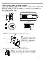 Предварительный просмотр 9 страницы Bose RoomMatch Utility RMU105 Installation And Safety Manuallines