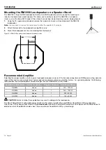 Предварительный просмотр 11 страницы Bose RoomMatch Utility RMU105 Installation And Safety Manuallines