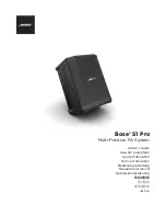 Bose S1 Pro User Manual preview