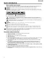 Preview for 2 page of Bose SL2 Owner'S Manual