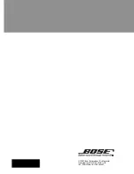 Предварительный просмотр 13 страницы Bose SL2 Owner'S Manual