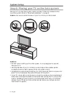 Preview for 14 page of Bose Solo 10 Owner'S Manual