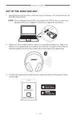 Preview for 8 page of Bose SOUND LINK Quick Start Manual