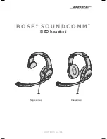 Bose SOUNDCOMM B30 Owner'S Manual preview