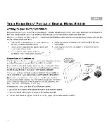 Предварительный просмотр 4 страницы Bose SOUNDDOCK PORTABLE DIGITAL MUSIC SYSTEM Owner'S Manual