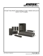 Bose Soundtouch 525 Service Manual preview