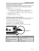 Preview for 19 page of Bose SoundTouch SA-4 Owner'S Manual