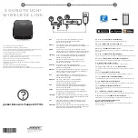 Bose SOUNDTOUCH WIRELESS LINK Quick Start Manual предпросмотр