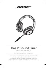 Bose SoundTrue Owner'S Manual предпросмотр