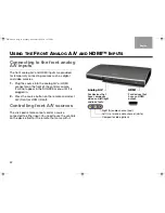 Предварительный просмотр 22 страницы Bose VIDEOWAVE Operating Manual