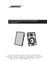 Preview for 1 page of Bose Virtually Invisible 891 Owner'S Manual