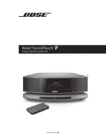 Preview for 1 page of Bose Wave SoundTouch IV series Owner'S Manual