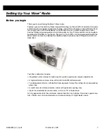 Preview for 7 page of Bose Wave WaveRadio/ Owner'S Manual