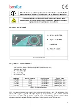 Preview for 9 page of bosfor UPS 10 Operating Instructions Manual