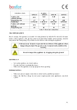 Preview for 17 page of bosfor UPS 10 Operating Instructions Manual