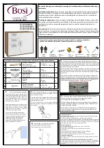 Bosi Duna 80 Assembly Instructions предпросмотр