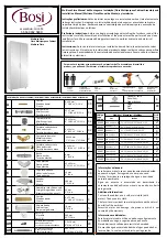 Bosi Flora Multipurpose Cabinet Manual предпросмотр