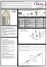 Bosi Nice Assembly And Installation Manual предпросмотр