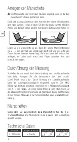 Preview for 4 page of Boso Bosch+Sohn classic merkur RS User Instructions