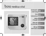 boso medicus vital User Instructions предпросмотр