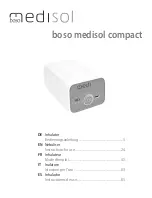 boso Medisol Compact Instructions For Use Manual предпросмотр